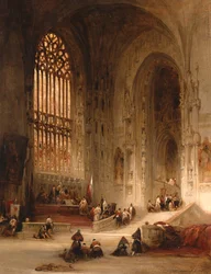 Burgos-katedralen, 1838